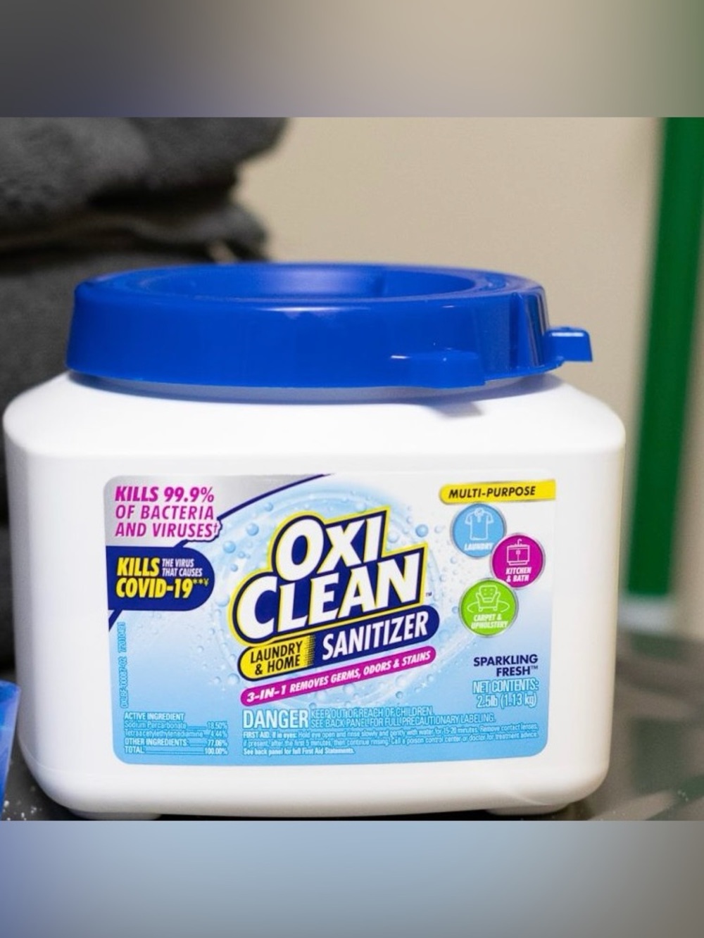 OxiClean Sparkling Fresh Laundry & Home Sanitizer 2.5 lb Discontinued